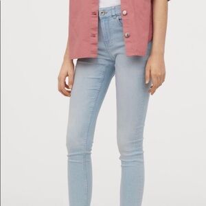 H&M Light Blue Skinny Jeans